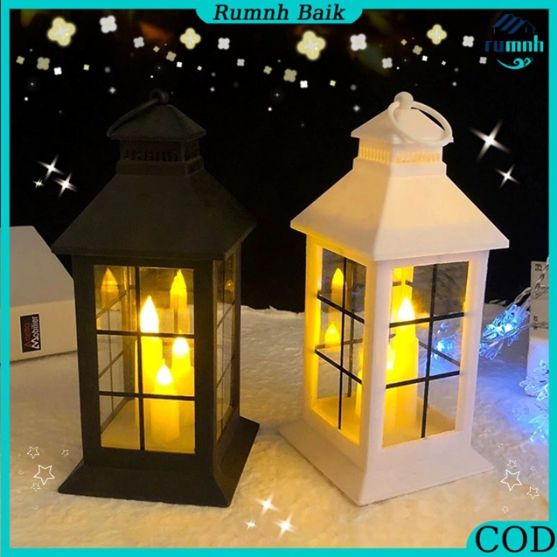 Lampu Lilin LED Hiasan Lentera Genggam Lampu Suasana Dekorasi Meja  Lentera Elektrik