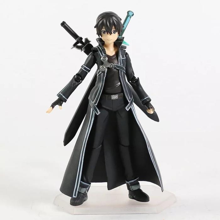 New Collection Figma Sword Art Online Kirito Action Figure - Kirito