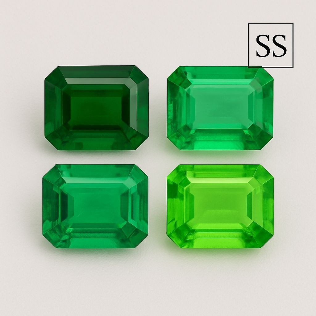 Zamrud Natural Batu Permata Asli Kolombia 100%