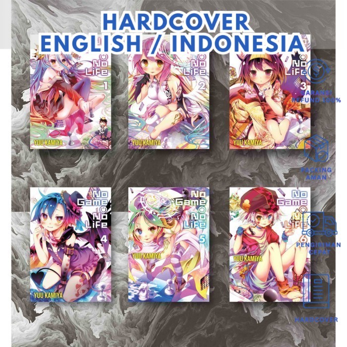 Hardcover Edition_IN/EN Version _No Game No Life (Light Novel) Vol 1  11a