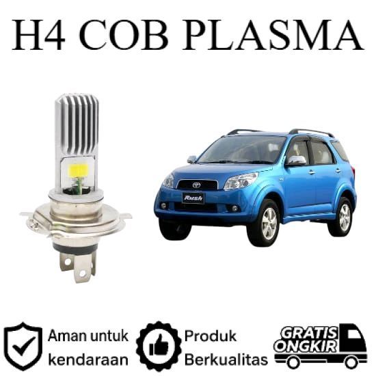 ORIGINAL 2pcs Lampu Utama LED H4 COB Mobil Toyota Rush 2007 2012 Lie Cheng