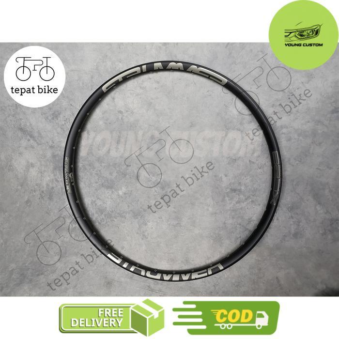 Velg Rims Strummer 27,5 29 XC28 32H MTB Tubeless Double Wall Alloy - 27.5" -young