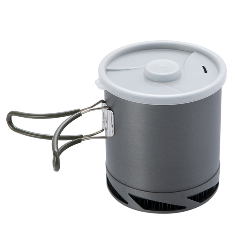 Fire Maple FMC-XK6  Heat Exchanger Pot 1L Foldable Cooking Pots with Mesh Bag Outdoor Camping Cooke
