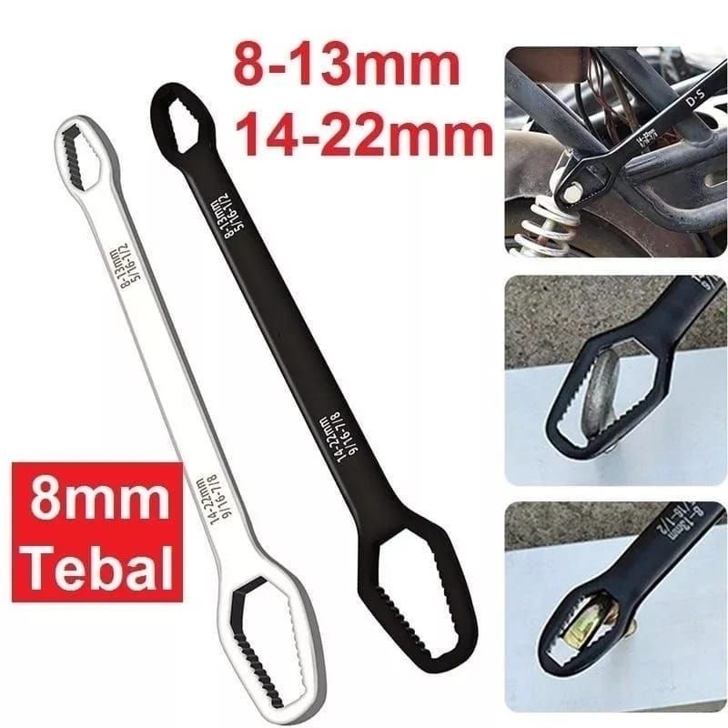 Kunci Ring Universal Double Head Wrench Adjustable Kunci  Pas Ring Kunci Ring /pcs