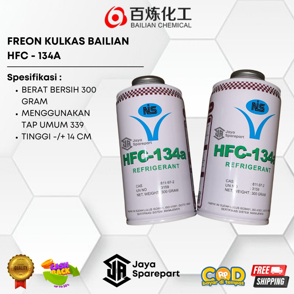 FRANCISS.ID Freon Bailian/ Freon Kulkas / Freon ac Mobil / Freon r134a Bailian