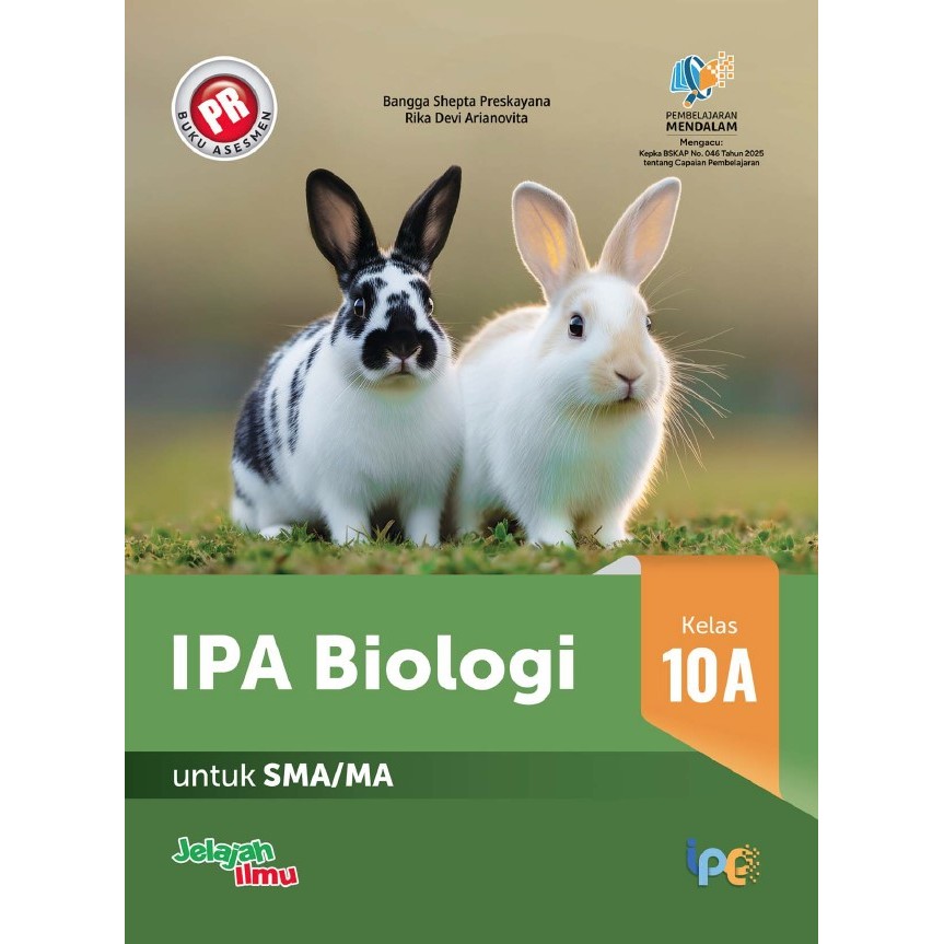 Buku Pr/Lks Biologi Kelas 10/X SMA/Ma Semester 1&2  Intan pariwara 2026