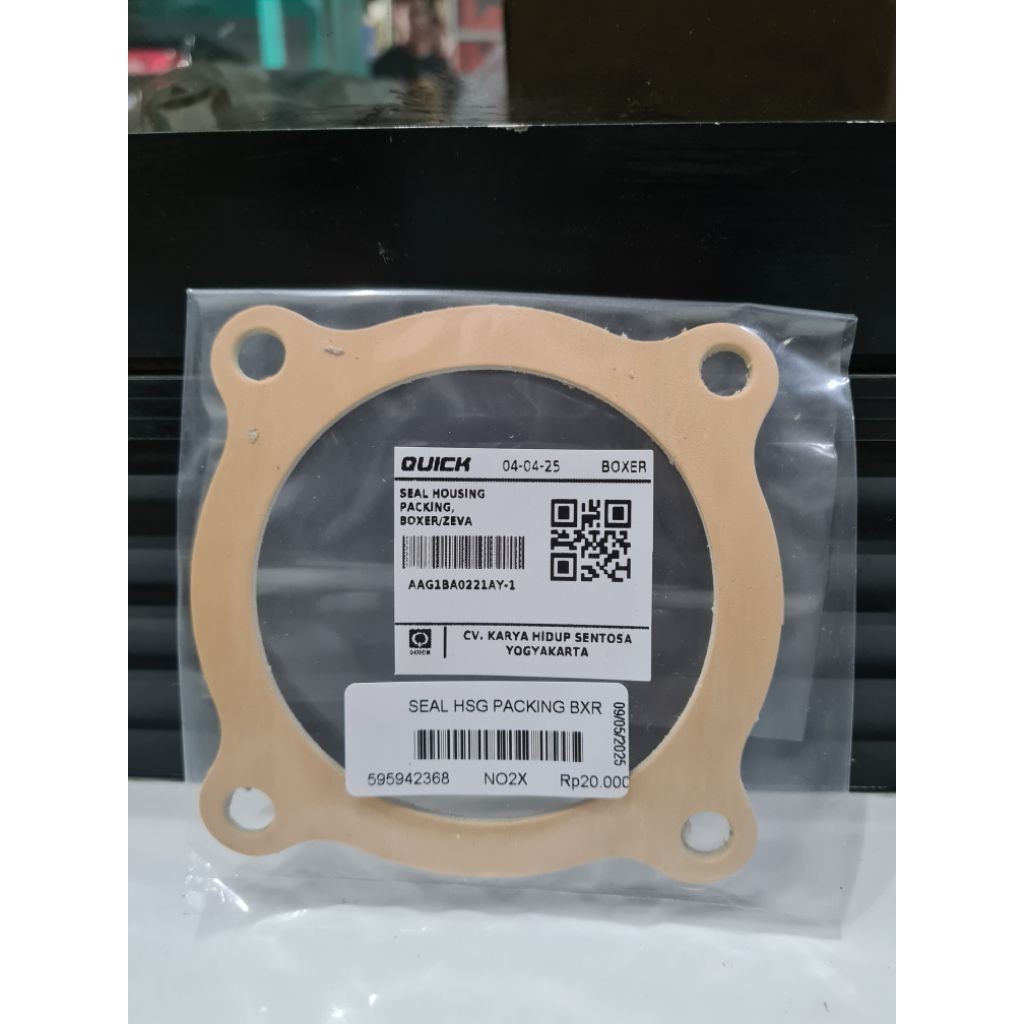 Sparepart Traktor Quick Seal Housing Packing Traktor Quick Boxer / Zeva Original Original