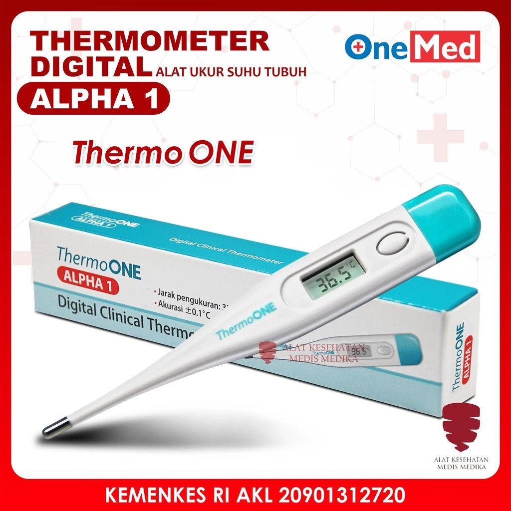 Thermo Alpha 1 One Thermometer Termometer Digital ThermoOne