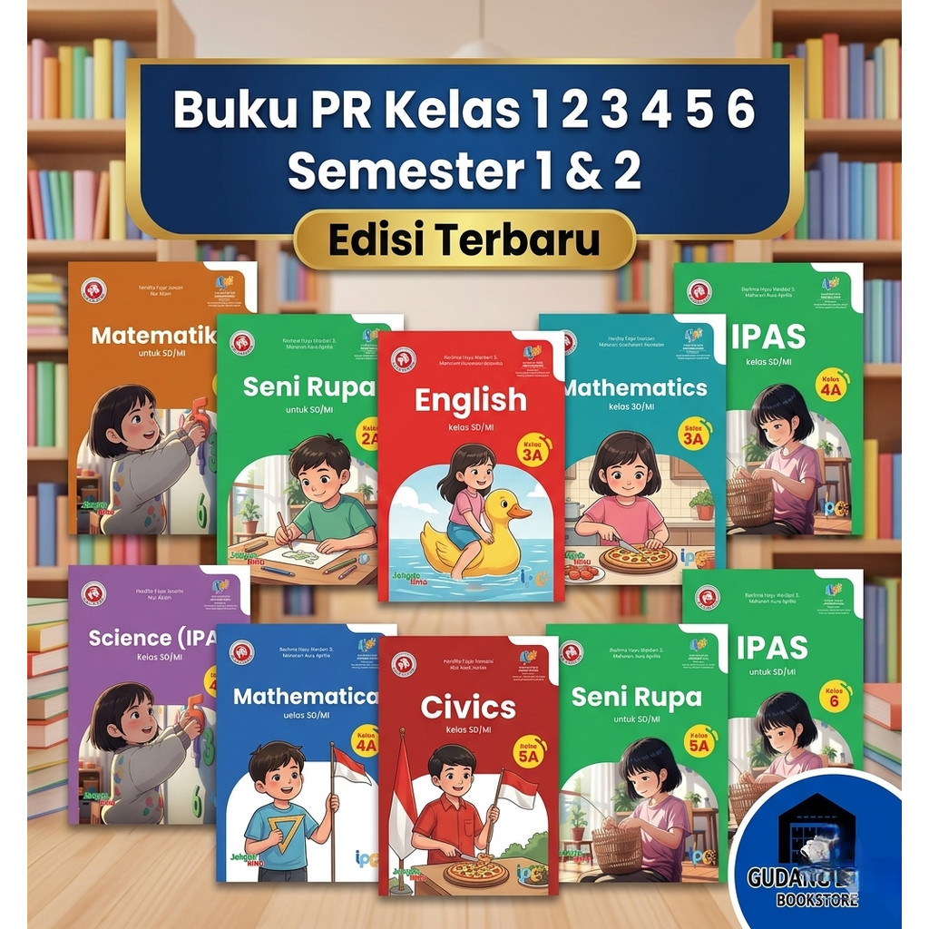 Buku pr sd kelas 1 2 3 4 5 6 semester 1&2 intan pariwara edisi baru