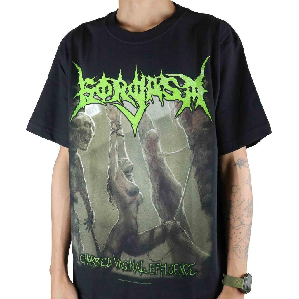 Original Gorgasm - Charred Tshirt Kaos Pria