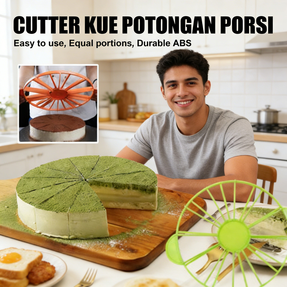 Memoteng Alat Kue Slicer Kue Plastik Isolator Bagian Part 12 DIY 10