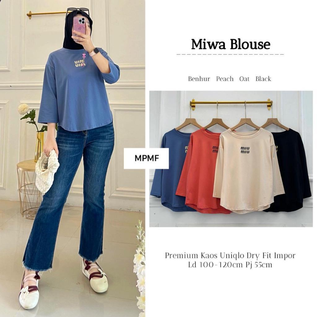 ada grup reseller tanyakan ke admin alya store 1304     MIWA BLOUSE  MPMf     alya store