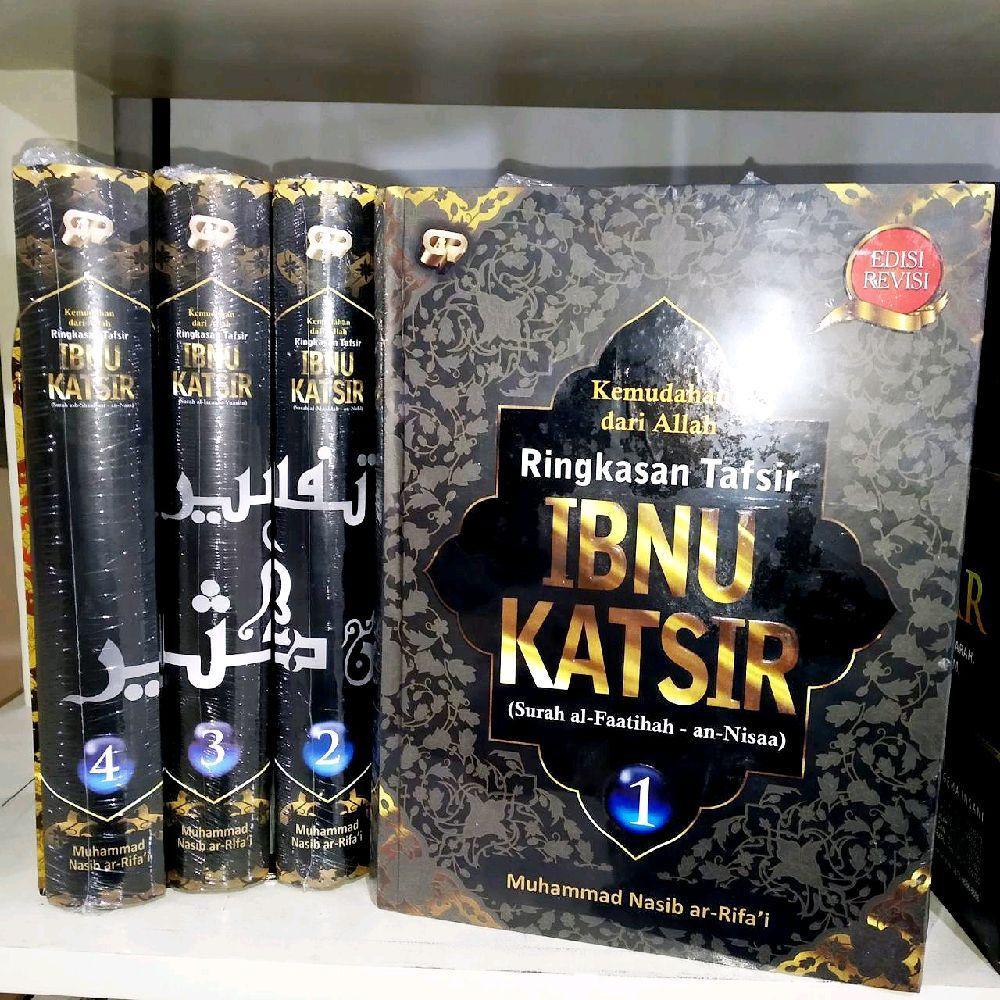 Ringkasan tafsir ibnu katsir 4 jilid / tafsir ibnu katsir / terjemah ringkasan tafsir ibnu katsir