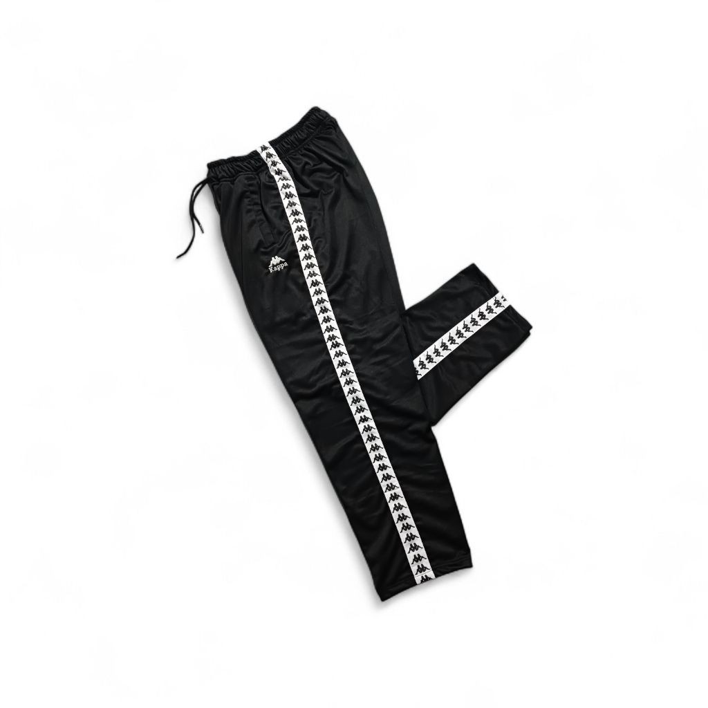 Celana Trackpants Kappa Taped Bordir Sablon