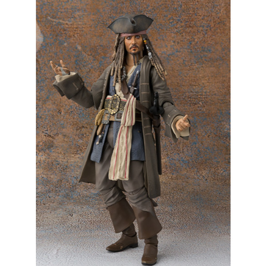 Pirate of the Caribbean Captain Jack Sparrow | Bandai S.> Figuarts | Action Figure