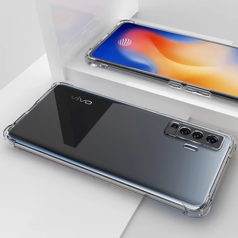 CASE VIVO X50 / X50 PRO / X60 / X60 PRO Soft Anticrack Air bag Jelly Case