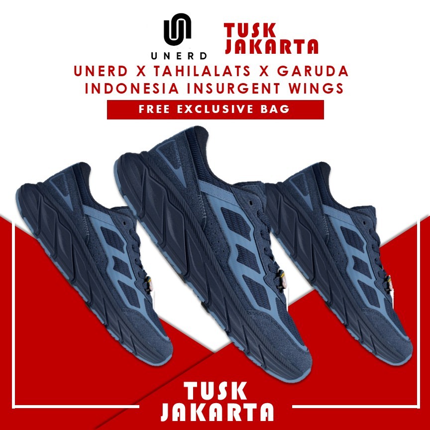 Sepatu Unerd Insurgent x Tahilalats x Garuda Indonesia Wings Sepatu Sneakers Sepatu Casual Unerd Pri