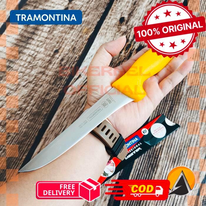 Pisau Boning Knife Seset Daging Tramontina Brazil 5" Orginal 24602/055 - Tanpa sarung -biker