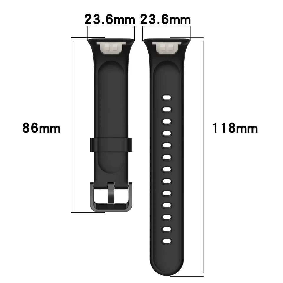Watch Strap for Xiaomi Mi Band 7 Pro Wristband  Silicone Bracelet WristStrap For MiBand 7pro Correa 