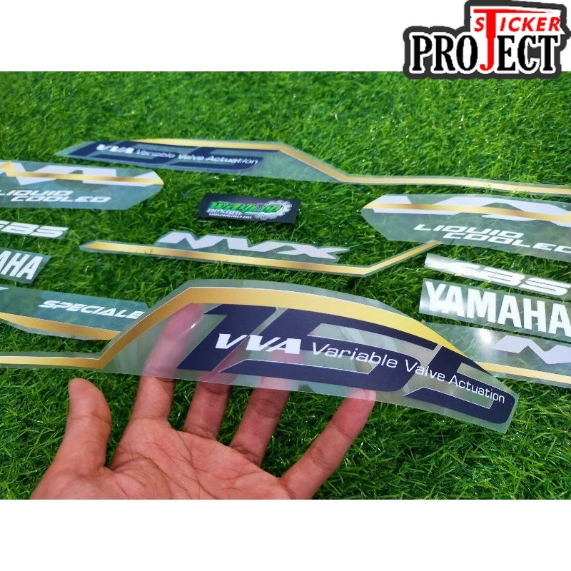 Striping transparan UV AEROX old NVX 155 SPECIAL EDITION