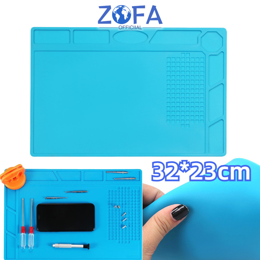 Matras Meja Alas Service Hp Anti Panas Kerja 320 X 230 MM