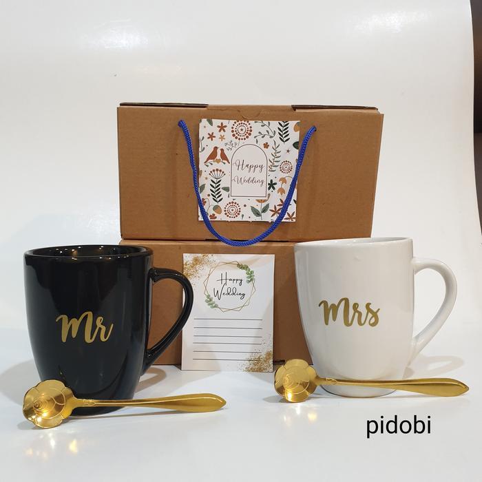 hampers mug couple wedding gift - set G