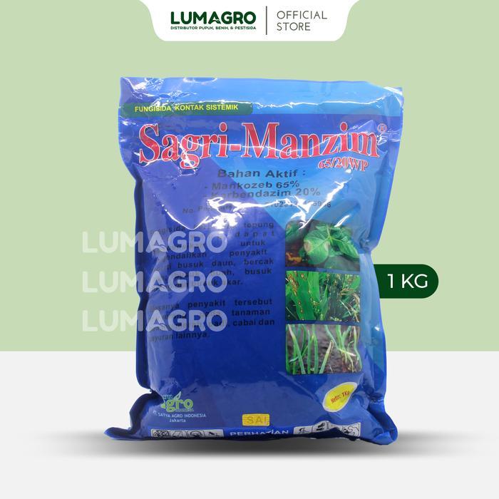 Fungisida Sagri Manzim 1kg Pengendali Penyakit Busuk Akar Pada Tanaman