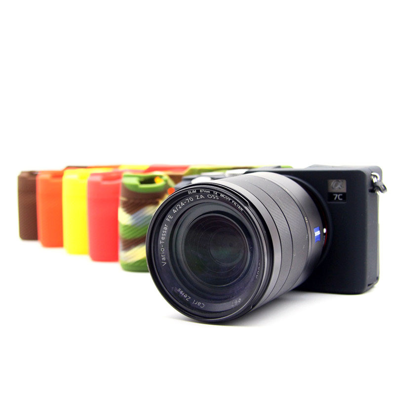For Sony A7C camera silicone case a7c camera bag protective case