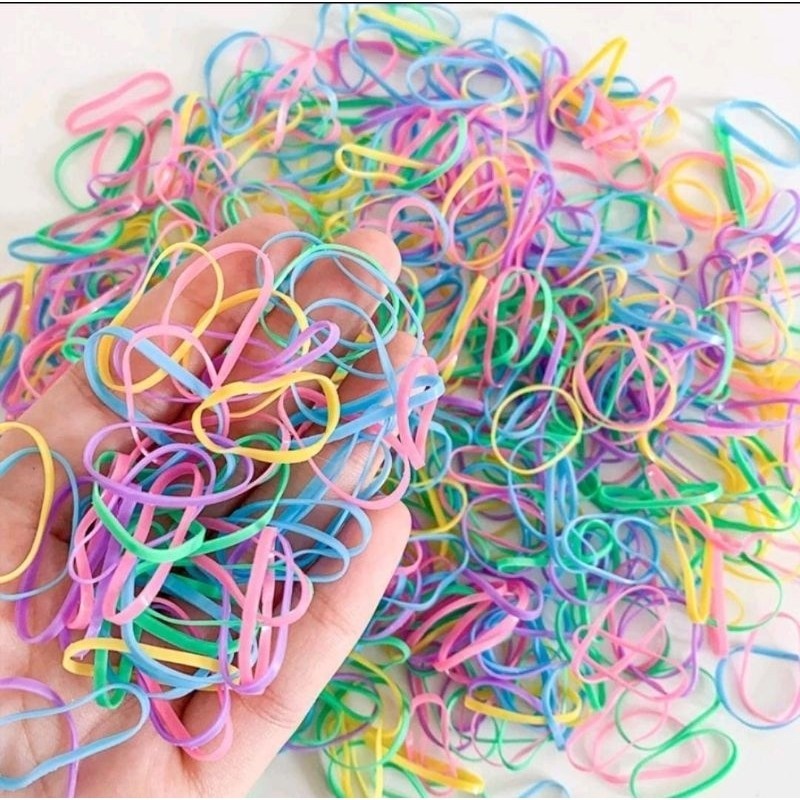 OBRAL karet rambut jepang / karet rambut elastis / karet kecil / kunciran rambut kecil / karet daily