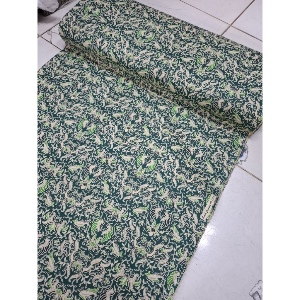 bahan batik katun cemani (ps 1176) // bahan batik katun cemani seragam sekolah universal // batik ka