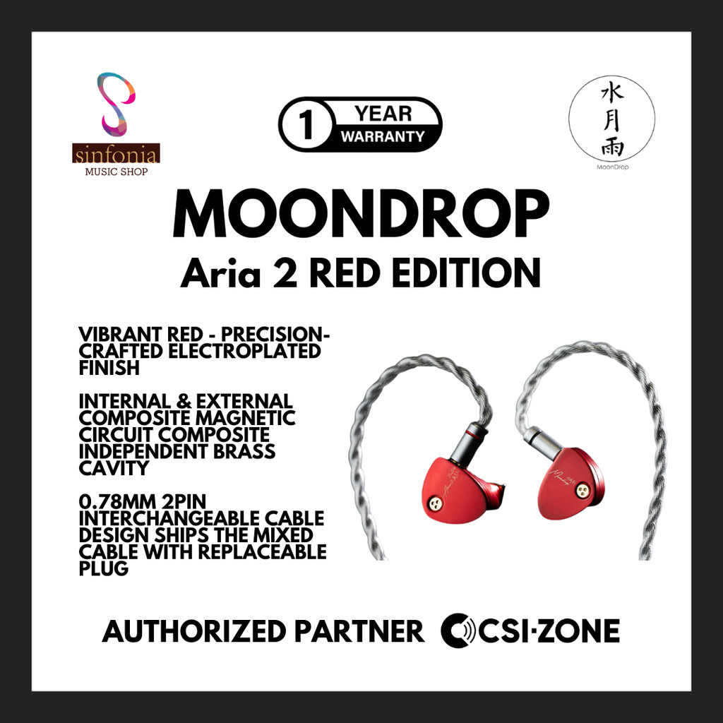 Moondrop Aria 2 / Aria II Red Edition