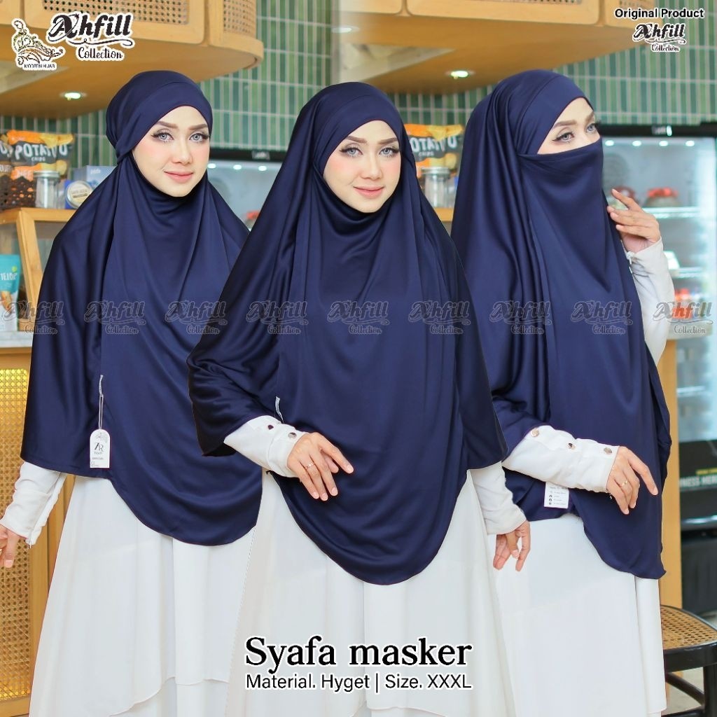 Kerudung Jilbab instan syafa french khimar zr hijab SYAFA MASKER SP3