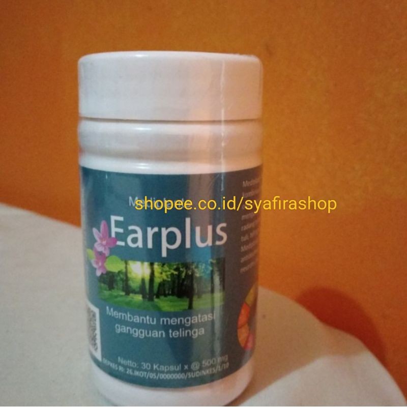 Terbaru EARPLUS Obat asli Herbal Telinga Berdenging Untuk Anak dan Dewasa By Dynamics