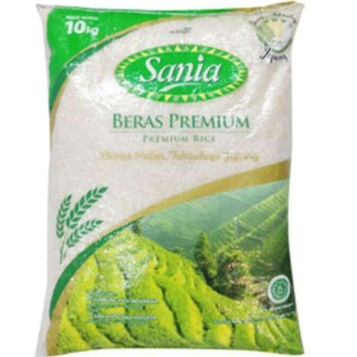 SANIA BERAS PREMIUM 5KG 10KG GOJEK GRAB BERAS SANIA BERAS PUTIH PREMIUM TANPA PEMUTIH TANPA PENGAWET