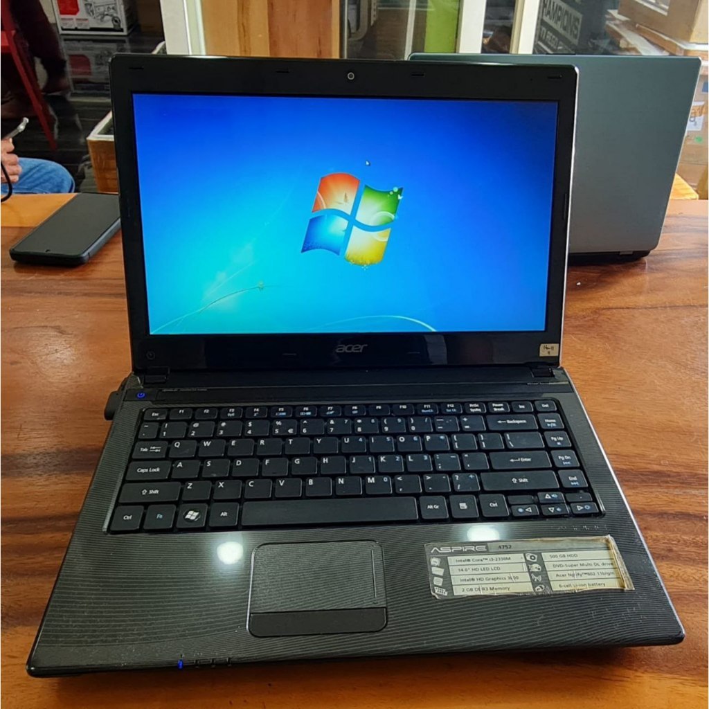 Laptop Acer Aspire 4752 i3 2330M Ram 16Gb 512Gb Normal Siap Pakai - Leptop Laptop Murah - Laptop Mal