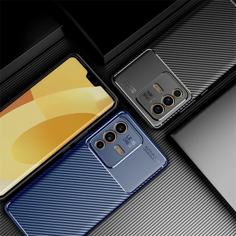 CASE VIVO V23 5G / V23 PRO CASE SLIM AUTOFOCUS CARBON ARMOR ANTI SHOCKPROOF - AUTOFOCUS NEW