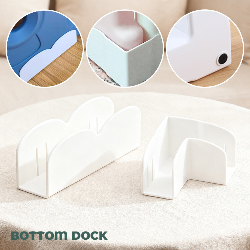 Pagar Bottom Stable Penahan Pagar Bayi Anti Slip - Stopper Playpen Portable Plastik Kuat Mudah Dipas