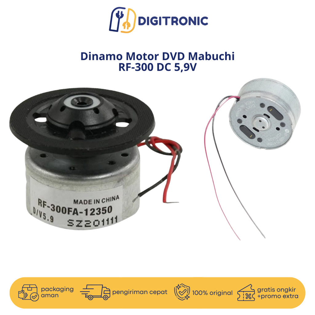Dinamo Motor DVD Mabuchi RF-300 DC 5,9V
