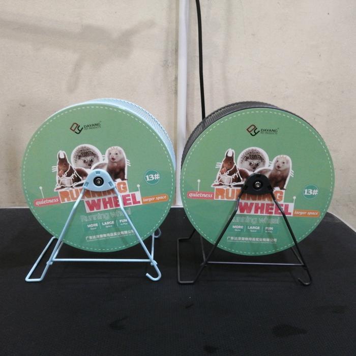 Mainan Hamster Dayang Running Wheel - Hitam