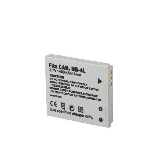 4Pcs Camera Battery NB4L NB4L NB 4L For Canon IXUS 30 40 50 55 60 65 80 100 PowerShot SD1000 1100 SD