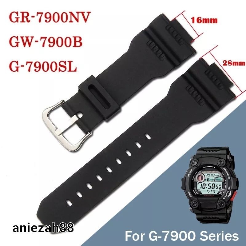 Strap tali jam tangan Casio G-Shock 7900 G7900 G-7900