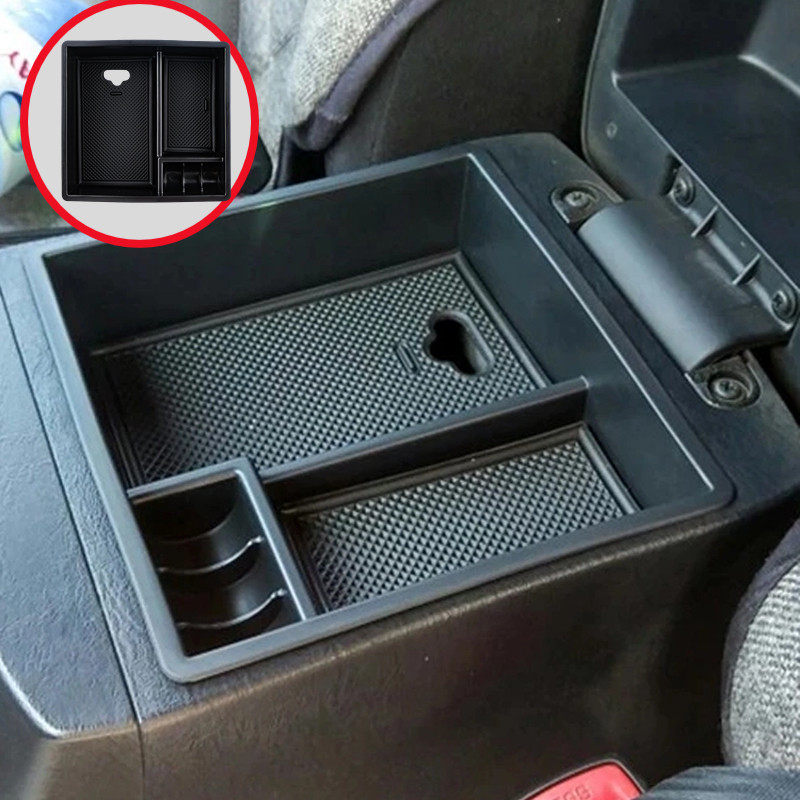 Hot Sale Car Center Console Armrest Storage Box Tray For Toyota Hilux VIGO Fortuner Innova 2004-2014