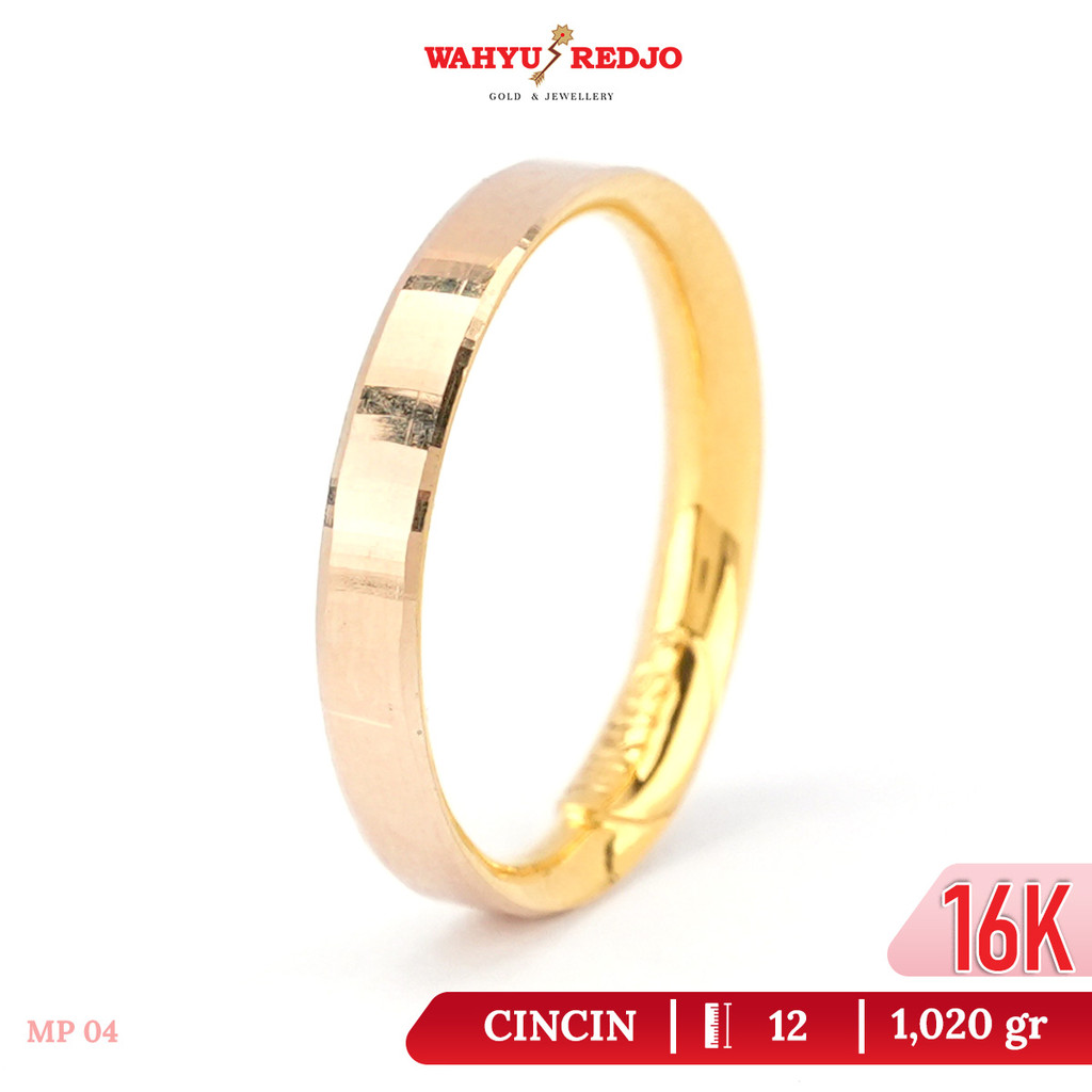 Cincin Emas Kadar 16K Wahyu Redjo CC-16K-31275865