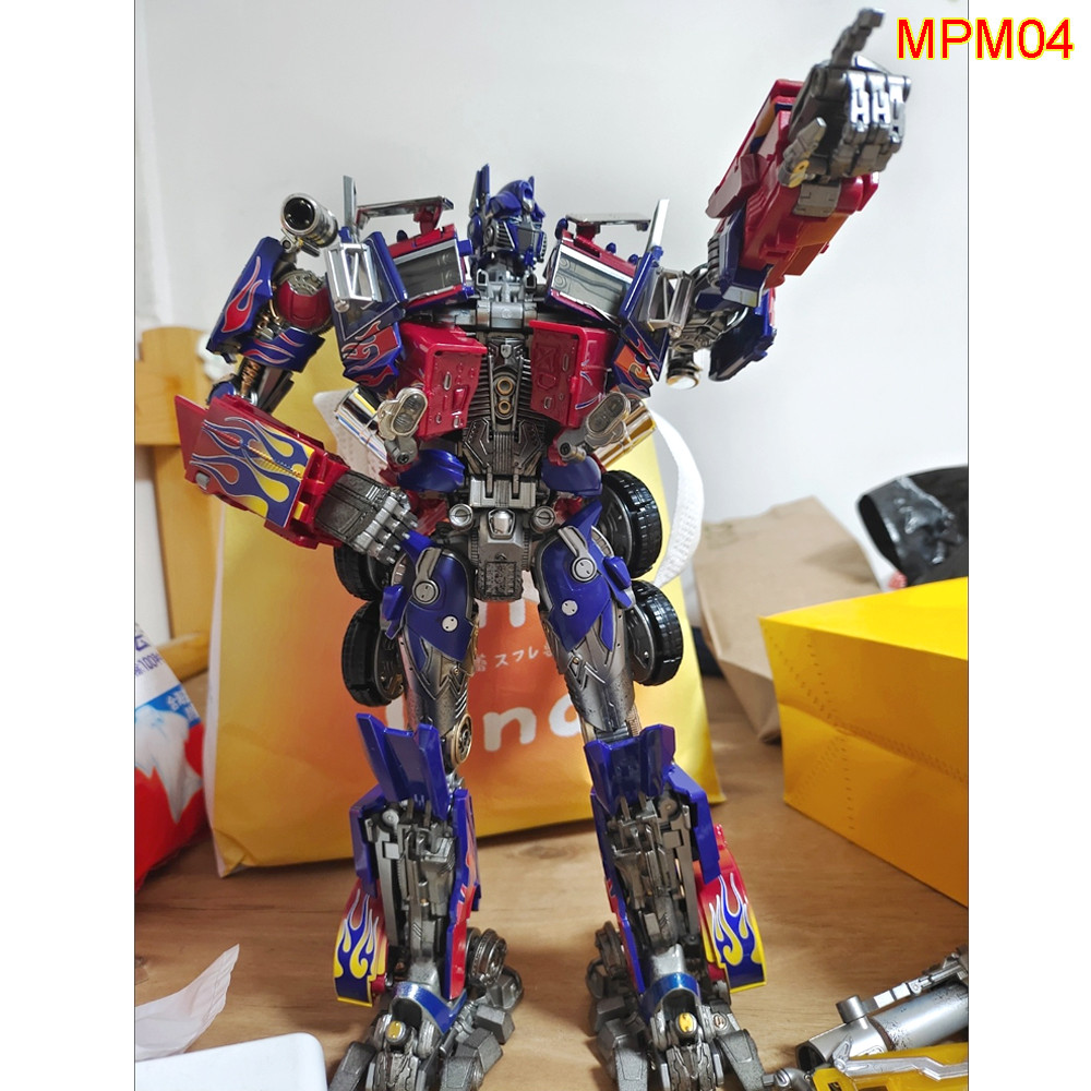 WeiJiang Black Apple Optimus Commander MPM04 Transformation Toys Thunder Leader Robot Model MPM-04 D