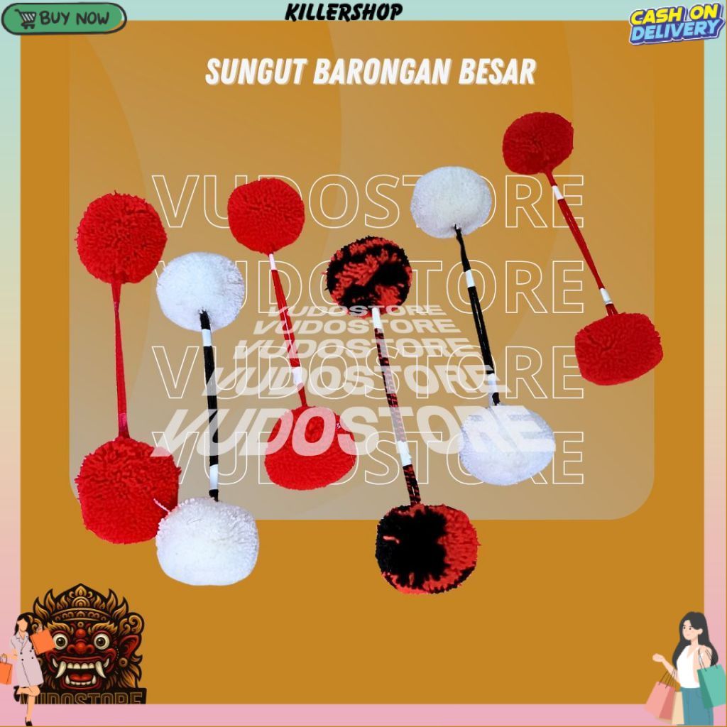 Sungut Barongan Besar Pentas Diskon 50 % KLR -70
