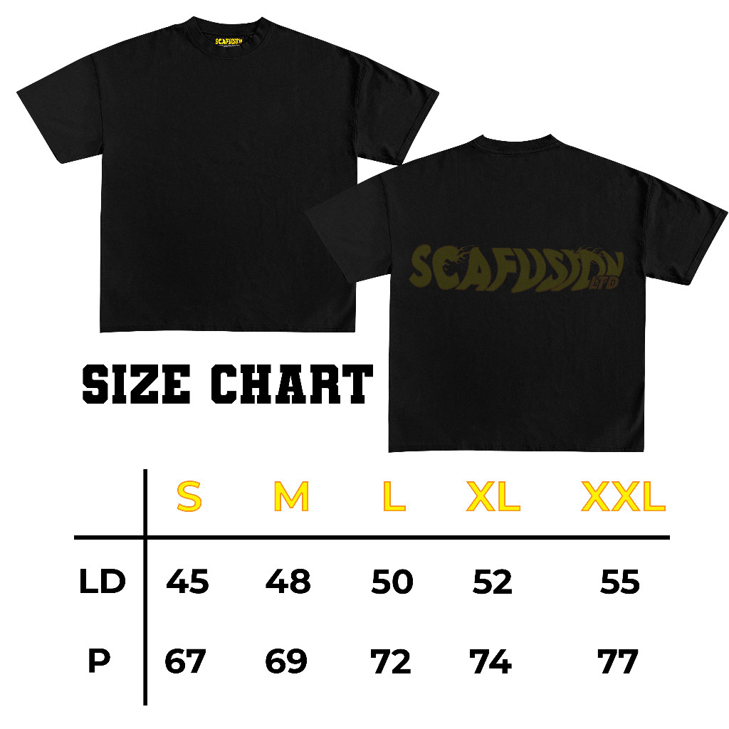 Scafusion Kaos Bucin Puzzle Custom Glow In The Dark