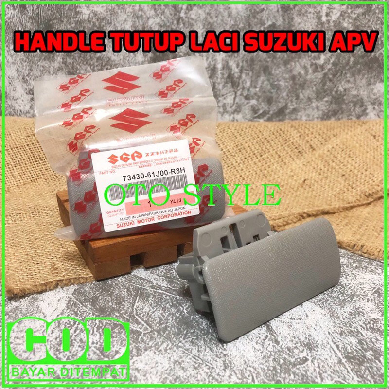 FRANCISS.ID HANDLE LACI APV - HANDLE TUTUP LACI APV - TARIKAN KUNCI DASHBOARD APV HITAM