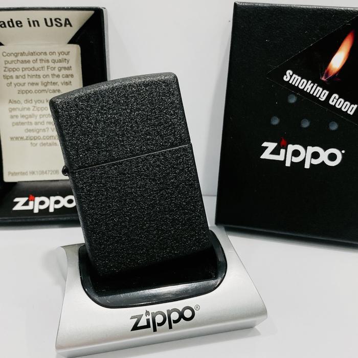 Zippo Original 236 Case Black Crackle