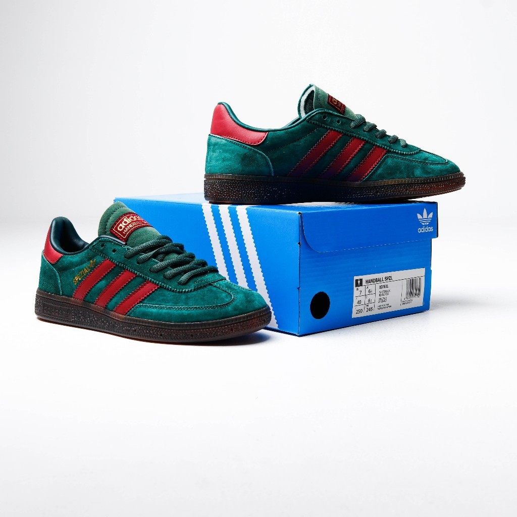 Sepatu  Adidas Spezial Handball Green Burgundy