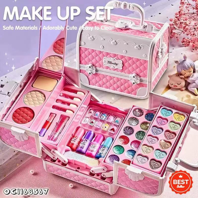 Make Up Anak Anak Princess / Kuromi Mainan Kosmetik Kecantikan Anak Kasus / Mainan Gadis Kecantikan 